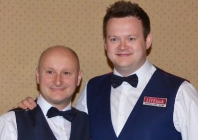 Gallery - Me & Shaun Murphy following exhibition for Kirkwood Hospice