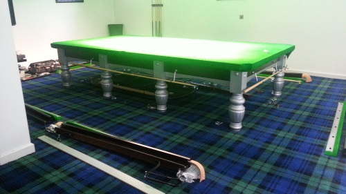 Services - Table Installation - Riley Aristocrat Being Installed