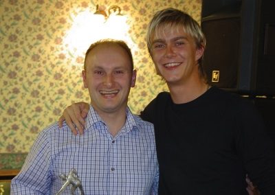 Gallery - the late Paul Hunter and me